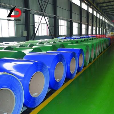 qualità  JIS PPGI Steel Coil 20 Gauge 28 Gauge Color Coated Galvanized Steel Coil fabbrica
