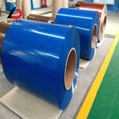 PVDF Coating PPGI Coil di acciaio Ral 5015 coil di alluminio rivestito di colore