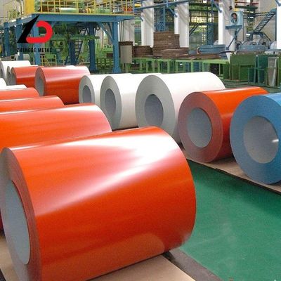 Ral9010 Color Prepintato Coil di acciaio galvanizzato PPGI PPGL Per la casa di copertura foglio materiale da costruzione
