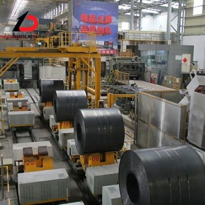 ASTM A36 bobina di acciaio al carbonio laminata a caldo Ss400 S235 S355 Con certificato di lavorazione