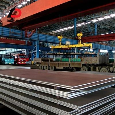 Fabbrica di piastre di acciaio laminate a caldo di alta qualità per la costruzione