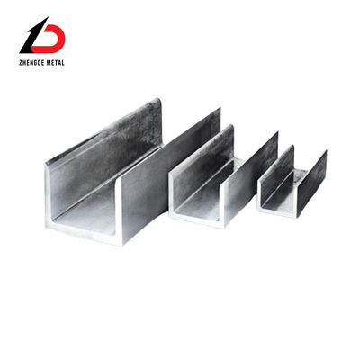 A36 Acciaio al carbonio C Canale con prezzo competitivo 41X41 41*21 Acciaio galvanizzato a caldo DIP