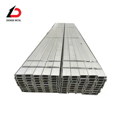 ASTM Acciaio al carbonio U Channel Purlin U Shaped Metal Channel 200X73X7mm