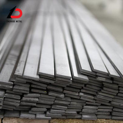 Barra piatta di acciaio al carbonio rettangolare 300 mm 1 4 pollici Barra piatta di acciaio Certificato ISO