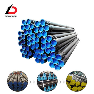 Tubo di acciaio allo carbonio A106 Grb A53 Grb API 5L X42/X52/X65/X70/X80 A333 Tubo senza saldatura di acciaio legato Sch40 Sch80 Tubo di gas fluido senza saldatura