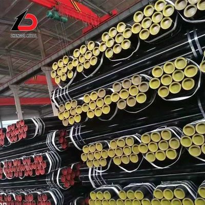En ASTM API S355 A53b A106 Gr. B A336 Struttura di carbonio tubo di acciaio senza saldatura di grande diametro parete spessa Sch20 lega tubo di caldaia a pressione di fluido senza saldatura tubo API