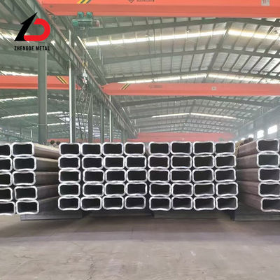 Cina Fabbrica S235jr Ss400 S235j0 A572 Acciaio al carbonio tubo rettangolare senza cuciture tubo in acciaio a basso carbonio tubo senza cuciture tubo rettangolare galvanizzato per materiale da costruzione