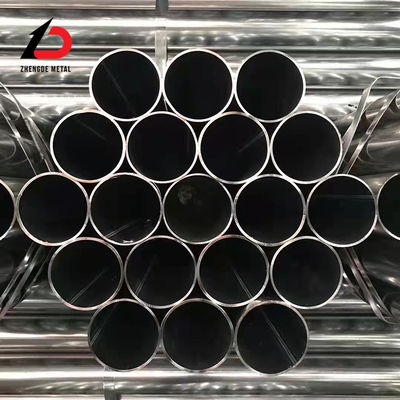 ASTM DN60 80 Sch.20 40 Galvanizzato tubo rotondo quadrato rettangolo quadrato tubo galvanizzato parete sottile parete spessa grande diametro galvanizzato tubo di acciaio saldato