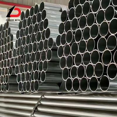 ASTM DN60 80 Sch.20 40 Galvanizzato tubo rotondo quadrato rettangolo quadrato tubo galvanizzato parete sottile parete spessa grande diametro galvanizzato tubo di acciaio saldato