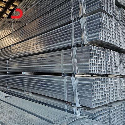 ASTM DN60 80 Sch.20 40 Galvanizzato tubo rotondo quadrato rettangolo quadrato tubo galvanizzato parete sottile parete spessa grande diametro galvanizzato tubo di acciaio saldato