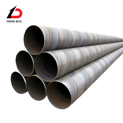 Pipeline di gas naturale e petrolio API 5L L245, L360, A53, J55, N80, X42, X46, X52 Tubo in acciaio al carbonio Tubo spiralmente saldato