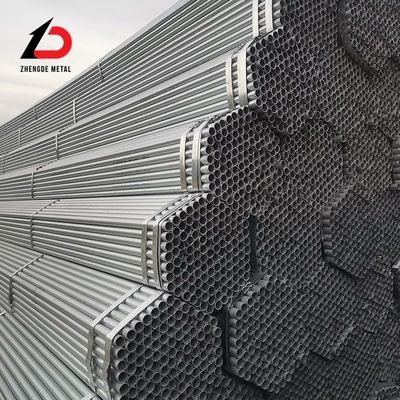 Tubo di acciaio galvanizzato semplice Gi Tubo di metallo galvanizzato con accoppiamento Z30-275G/M2