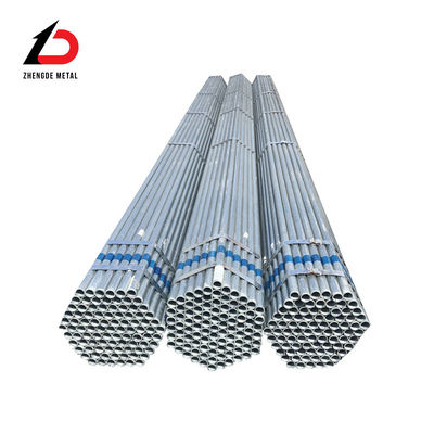 OEM tubo rotondo in acciaio galvanizzato ASTM A36 Q235 tubo in acciaio al carbonio galvanizzato