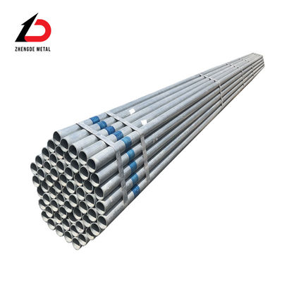 OEM tubo rotondo in acciaio galvanizzato ASTM A36 Q235 tubo in acciaio al carbonio galvanizzato