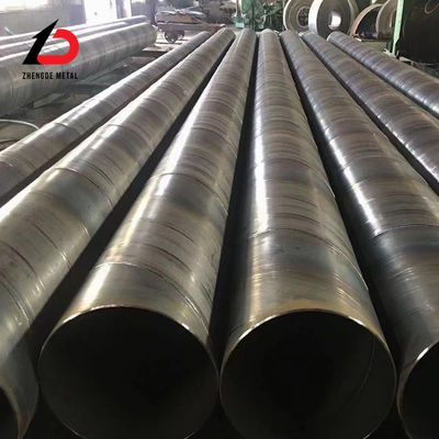 Q235 Q345 Q195 Ss400 A36 S235 tubo di acciaio al carbonio lunghezza standard tubo rotondo di acciaio al carbonio saldato