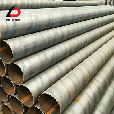 Q235 Q345 Q195 Ss400 A36 S235 tubo di acciaio al carbonio lunghezza standard tubo rotondo di acciaio al carbonio saldato