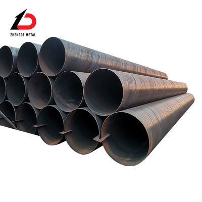 Materiali di costruzione metallici tubi di acciaio saldati personalizzati ERW tubi di acciaio al carbonio saldati per la costruzione