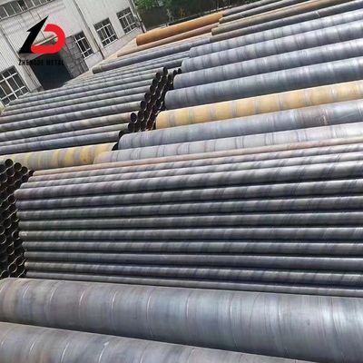 Prezzo buono A106 Q235 Ss400 S235jr Tubo laminato a caldo Ms in acciaio al carbonio saldato per la costruzione di oleodotti