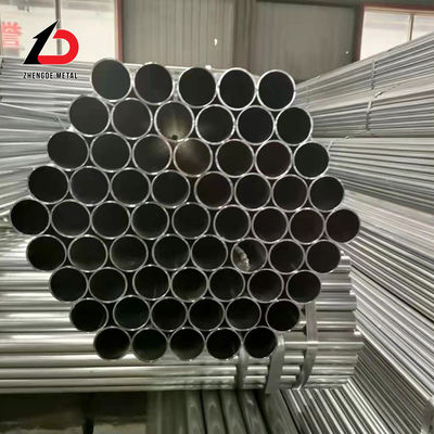 Lunghezza personalizzata 6m 12m SGCC immerso a caldo S235 Ss400 2 pollici Sch40 Sch30 Acciaio galvanizzato tubo rotondo prezzo per kg