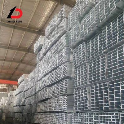 Dimensioni personalizzate in fabbrica 20*20 25*25 30*30 100*100 200*200 20*40 30*40 tubo galvanizzato a caldo tubo quadrato rettangolare
