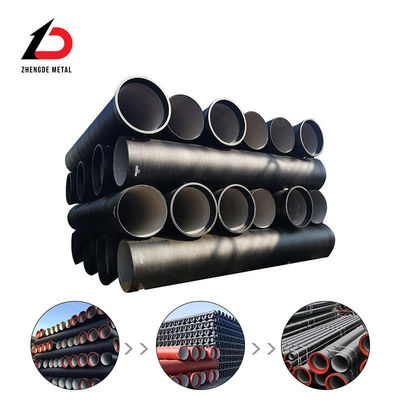 80mm 100mm Professionale ISO2531 En 545 En 598 Tyton K9 K8 K7 Push-in Joint Centrifugal Casting Ductile Iron Pipe
