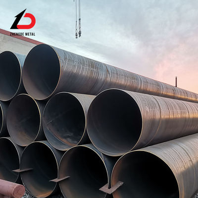 Tubi di acciaio al carbonio con laminato a caldo A36 Ss400 S235jr S355jr 1020 Sch80 Tubi di acciaio al carbonio con saldatura rotonda