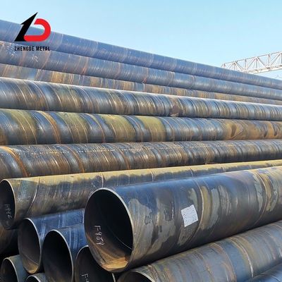 Tubi di acciaio al carbonio con laminato a caldo A36 Ss400 S235jr S355jr 1020 Sch80 Tubi di acciaio al carbonio con saldatura rotonda