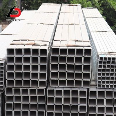 150*150*3mm 6m Lunghezza tubo quadrato in acciaio galvanizzato a caldo / tubo per materiale da costruzione