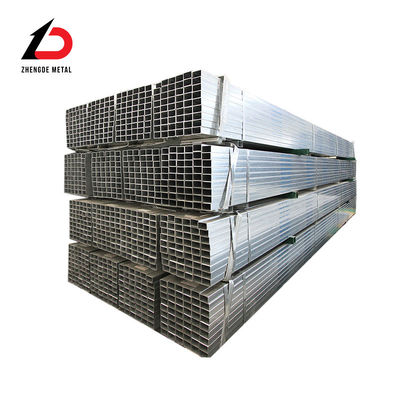 40x40 Shs tubi quadrati di acciaio galvanizzati a caldo