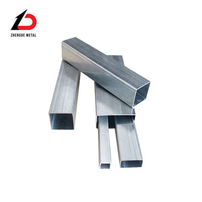 Dimensioni personalizzate standard europee 20*20mm 40*40mm 60*60mm 80*80mm tubo quadrato in acciaio galvanizzato