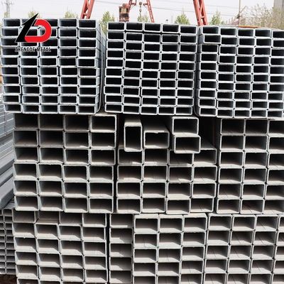 Fabbrica personalizzata 20*30 30*40 40*60 60*80*2/1,5 mm tubo/tubo rettangolare galvanizzato a caldo