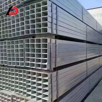 Fabbrica personalizzata 20*30 30*40 40*60 60*80*2/1,5 mm tubo/tubo rettangolare galvanizzato a caldo
