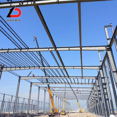 Immagazzinaggio commerciale di cornici metalliche Prefabbricato ODM standard DIN