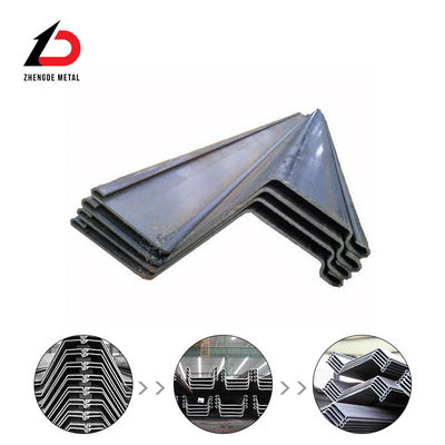 Cina Tipo U Z II 2 Forma laminata a caldo PU32-1 PU32+1 PU 32 Larsen Sy390 Sy295 Ms Mild Low Carbon Steel Sheet Stack per la costruzione Prezzo di fabbrica