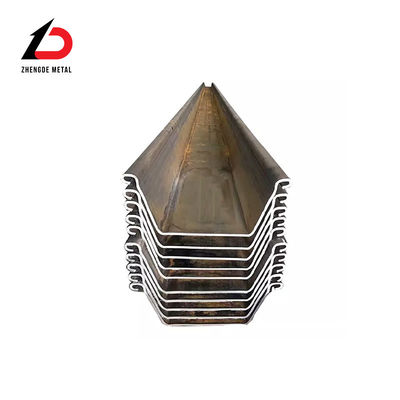 Piastra di acciaio Larssen di forma fredda Q235 S275 S355 Sy290 Sy295
