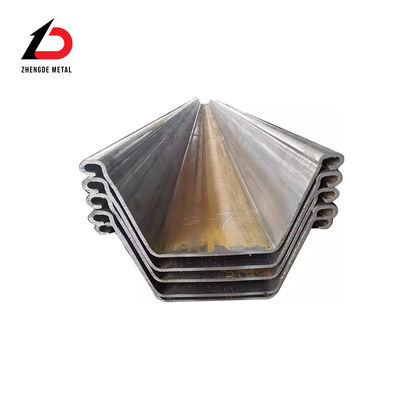 Piastra di acciaio Larssen di forma fredda Q235 S275 S355 Sy290 Sy295