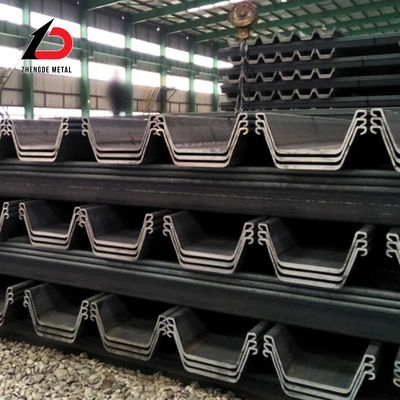 Piastra di acciaio Larssen di forma fredda Q235 S275 S355 Sy290 Sy295