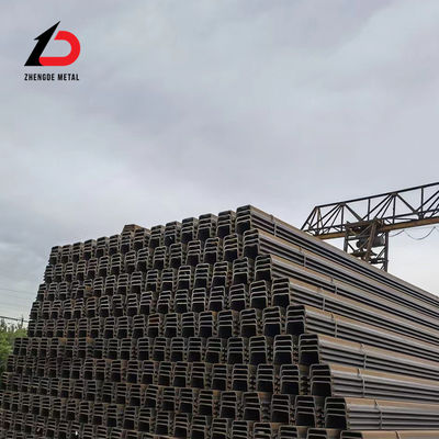 Tipo Z pilastri di lamiera laminati a caldo OEM per la costruzione di porti e fondazioni profonde