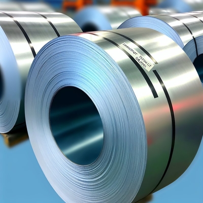 Bobina in acciaio zincato DX51D+AZ con rivestimento di zinco 5-12μm per trasporto