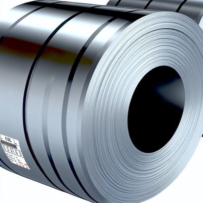 Bobina in acciaio zincato DX51D+AZ 5-12μm, rivestimento in zinco, larghezza 1250mm