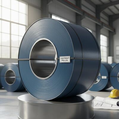 Coil di ferro galvanizzato pre-dipinto leggero con resistenza alle intemperie superiore ideale per progetti di coperture e rivestimenti industriali