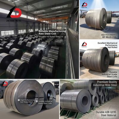 S355JR EN 10025 Coil strutturale di acciaio al carbonio laminato a caldo 355MPa Rendimento 1,5-20mm Fabbricazione di macchine da costruzione