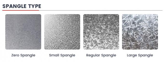 IBR bobina galvanizzata a caldo Sgcd1 Spangle regolare Acciaio galvanizzato 4