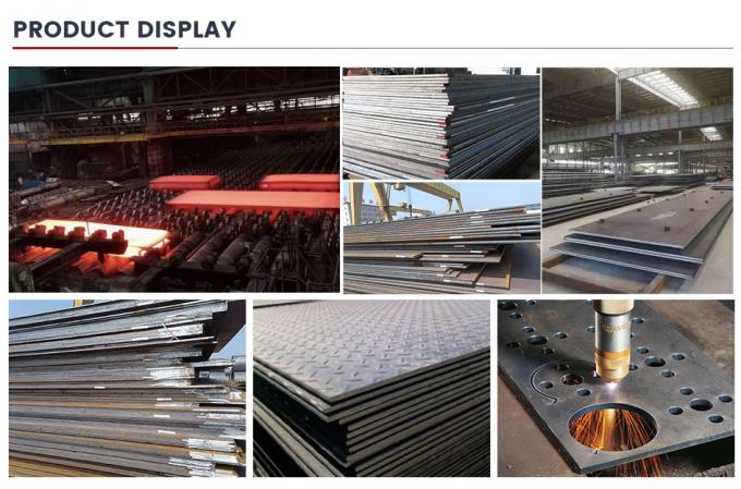 S235j2 Piastra di acciaio a bassa lega 6m 12m Dimensione su misura Forb laminato a caldoConstruzione 8