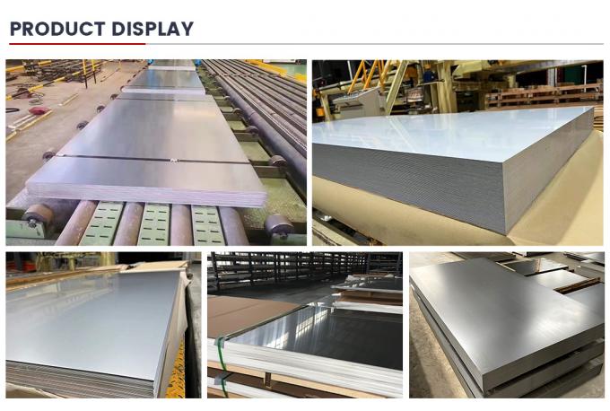 Fogli di acciaio al carbonio laminati a freddo da 3000 mm Ms SA516 1021 1020 Gr70 St52 St44 7