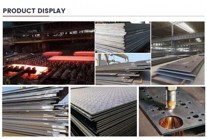 Q235B Ss400 S235jr ASTM A36 St37-2 Q345b S355jr Piastra di acciaio laminata a caldo Flat Iron Mesh Bending Formwork Sheet Metal per la costruzione del calcestruzzo 8