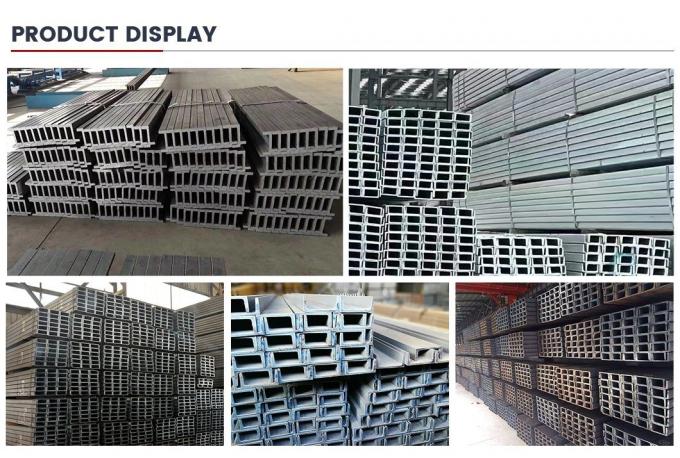 A36 Acciaio al carbonio C Canale con prezzo competitivo 41X41 41*21 Acciaio galvanizzato a caldo DIP 7