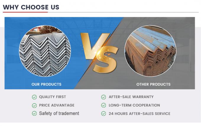 ASTM A36 A53 Bar angolare in acciaio al carbonio uguale a 6 mm in acciaio angolare a L 6