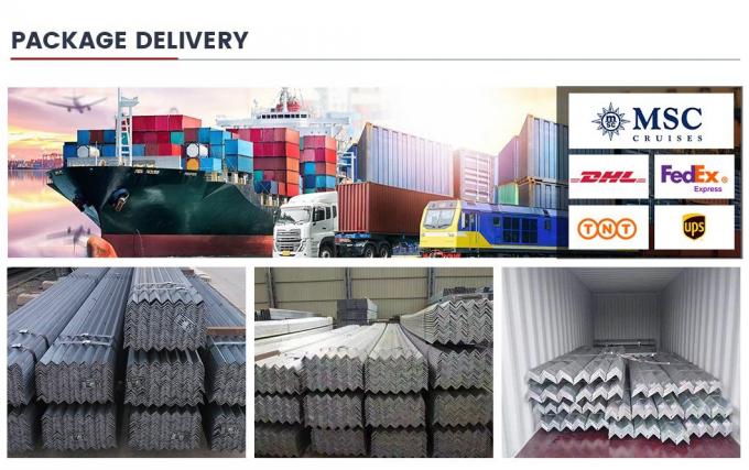 ASTM A36 A53 Bar angolare in acciaio al carbonio uguale a 6 mm in acciaio angolare a L 9