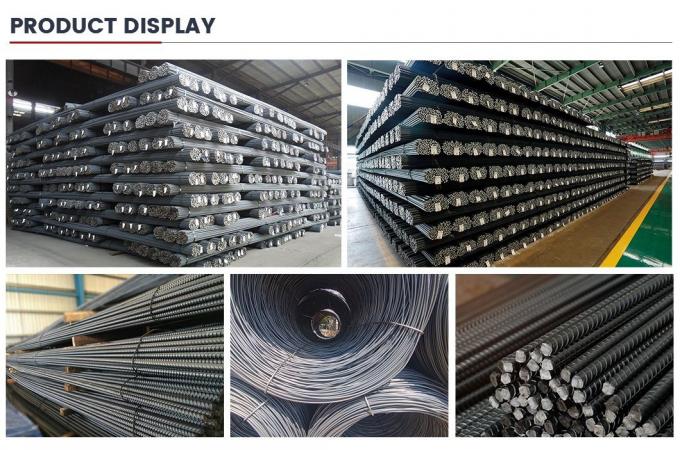 Barre in acciaio rinforzato da 16 mm, ferriera laminata a caldo, a freddo A400c A500c A600c 7